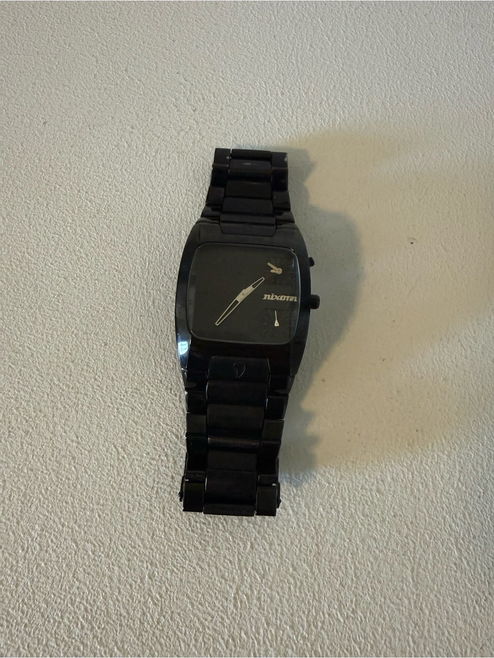 Nixon Black Square-Face Bracelet Watch